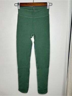 Green Gymshark Pause Seamless Leggings XS High Rise